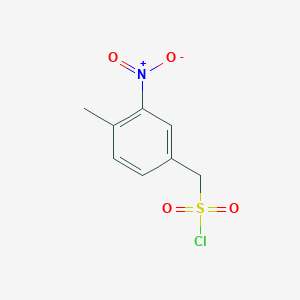 (4-Methyl-3-nitrophenyl)methanesulfonyl chloride