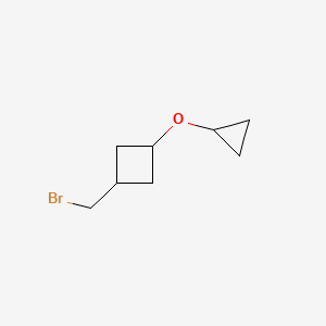 1-(Bromomethyl)-3-cyclopropoxycyclobutane