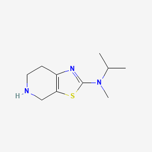 N-Methyl-N-(propan-2-yl)-4H,5H,6H,7H-[1,3]thiazolo[5,4-c]pyridin-2-amine