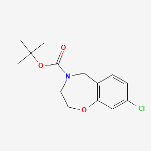 4-Boc-8-chloro-2,3,4,5-tetrahydrobenzo[f][1,4]oxazepine