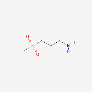 molecular formula C4H11NO2S B1323511 3-(甲磺酰基)丙胺 CAS No. 26209-83-6