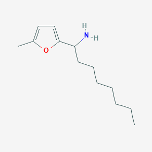 1-(5-Methylfuran-2-yl)octan-1-amine