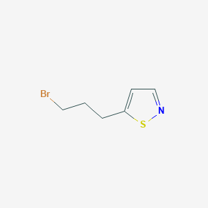 5-(3-Bromopropyl)-1,2-thiazole