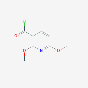 molecular formula C8H8ClNO3 B1323523 2,6-二甲氧基烟酰氯 CAS No. 95383-48-5