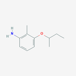 3-(Butan-2-yloxy)-2-methylaniline