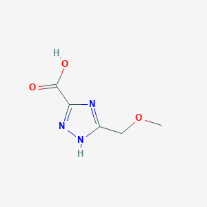 5-(Methoxymethyl)-1H-1,2,4-triazole-3-carboxylic acid