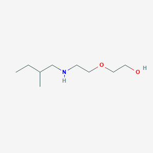 2-{2-[(2-Methylbutyl)amino]ethoxy}ethan-1-ol