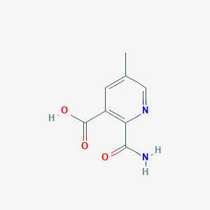 2-Carbamoyl-5-methylpyridine-3-carboxylic acid