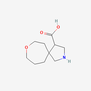 8-Oxa-2-azaspiro[4.6]undecane-4-carboxylic acid