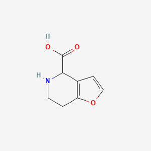 4H,5H,6H,7H-furo[3,2-c]pyridine-4-carboxylic acid