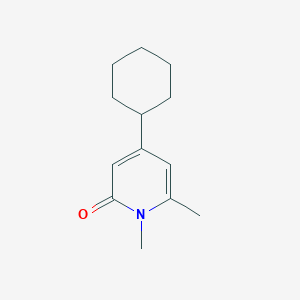 4-Cyclohexyl-1,6-dimethyl-1,2-dihydropyridin-2-one