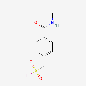 [4-(Methylcarbamoyl)phenyl]methanesulfonyl fluoride