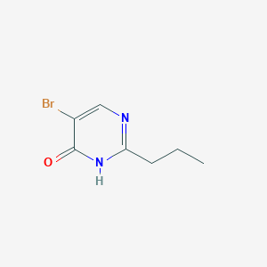 5-Bromo-2-propyl-3,4-dihydropyrimidin-4-one