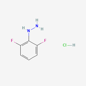 molecular formula C6H7ClF2N2 B1323558 2,6-Difluorophenylhydrazine hydrochloride CAS No. 502496-26-6