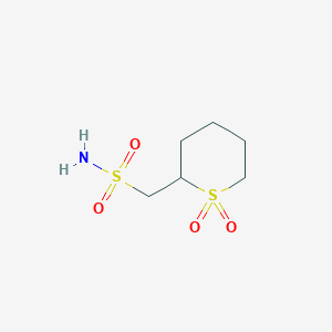 (1,1-Dioxo-1lambda6-thian-2-yl)methanesulfonamide