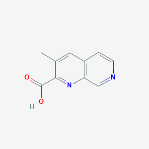 3-Methyl-1,7-naphthyridine-2-carboxylic acid