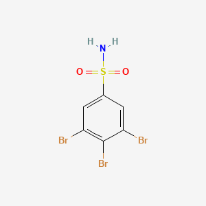 3,4,5-Tribromobenzene-1-sulfonamide