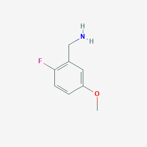 molecular formula C8H10FNO B1323564 (2-Fluoro-5-methoxyphenyl)methanamine CAS No. 93071-83-1