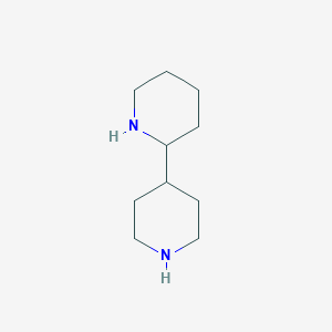 molecular formula C10H20N2 B13235660 2-(Piperidin-4-YL)piperidine 