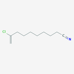 molecular formula C10H16ClN B1323567 9-氯-9-癸烯腈 CAS No. 951887-68-6