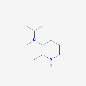 N,2-Dimethyl-N-(propan-2-yl)piperidin-3-amine