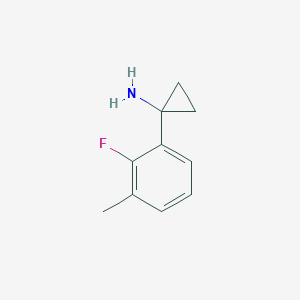 1-(2-Fluoro-3-methylphenyl)cyclopropan-1-amine