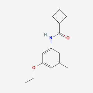 N-(3-Ethoxy-5-methylphenyl)cyclobutanecarboxamide