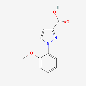 1h-Pyrazole-3-carboxylic acid, 1-(2-methoxyphenyl)