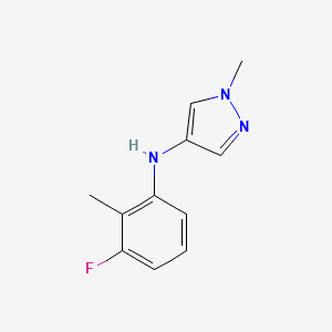 N-(3-Fluoro-2-methylphenyl)-1-methyl-1H-pyrazol-4-amine