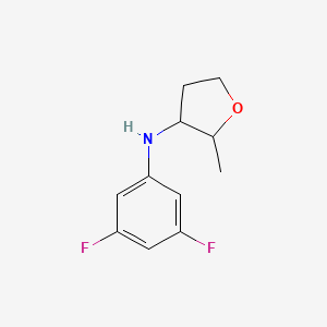 N-(3,5-Difluorophenyl)-2-methyloxolan-3-amine