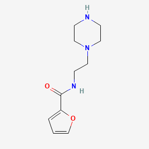 N-[2-(piperazin-1-yl)ethyl]furan-2-carboxamide