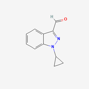 1-Cyclopropyl-1H-indazole-3-carbaldehyde