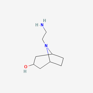 8-(2-Aminoethyl)-8-azabicyclo[3.2.1]octan-3-ol