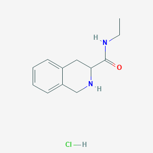 N-Ethyl-1,2,3,4-tetrahydroisoquinoline-3-carboxamide hydrochloride