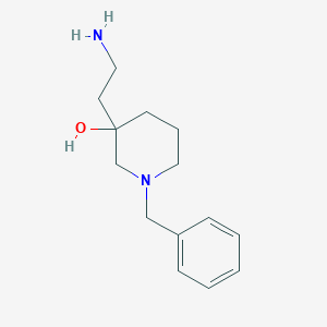 3-(2-Aminoethyl)-1-benzylpiperidin-3-ol