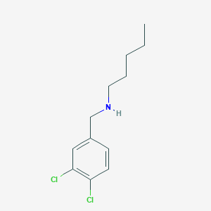 [(3,4-Dichlorophenyl)methyl](pentyl)amine