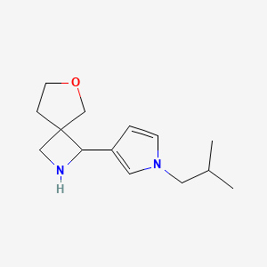 1-[1-(2-Methylpropyl)-1H-pyrrol-3-yl]-6-oxa-2-azaspiro[3.4]octane