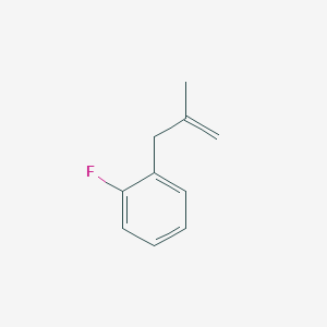 B1323607 3-(2-Fluorophenyl)-2-methyl-1-propene CAS No. 731772-97-7