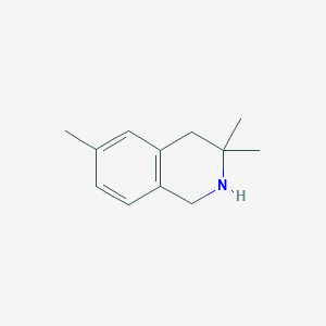 3,3,6-Trimethyl-1,2,3,4-tetrahydroisoquinoline