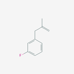 B1323613 3-(3-Fluorophenyl)-2-methyl-1-propene CAS No. 701-80-4