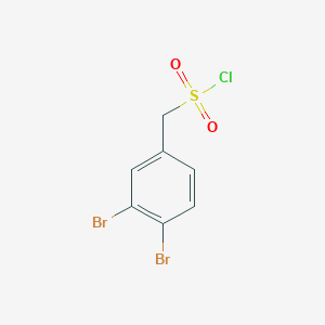 (3,4-Dibromophenyl)methanesulfonyl chloride