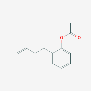 B1323621 4-(2-Acetoxyphenyl)-1-butene CAS No. 890097-68-4