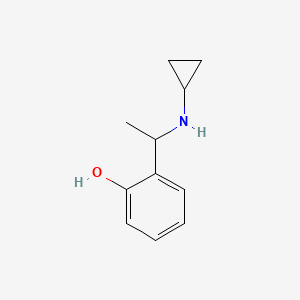 2-[1-(Cyclopropylamino)ethyl]phenol