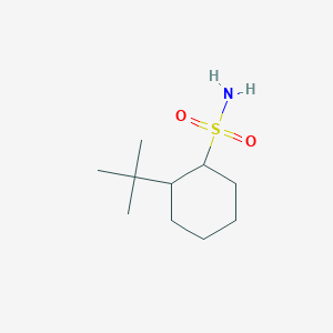 2-Tert-butylcyclohexane-1-sulfonamide