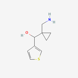 [1-(Aminomethyl)cyclopropyl](thiophen-3-yl)methanol