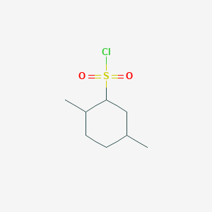 2,5-Dimethylcyclohexane-1-sulfonyl chloride