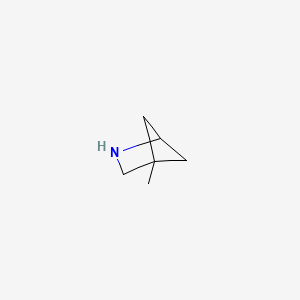 molecular formula C6H11N B13236377 4-Methyl-2-azabicyclo[2.1.1]hexane 