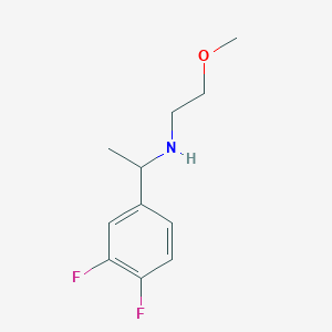 [1-(3,4-Difluorophenyl)ethyl](2-methoxyethyl)amine