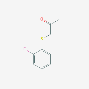 1-[(2-Fluorophenyl)sulfanyl]propan-2-one