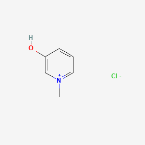 molecular formula C6H8ClNO B13236445 3-Hydroxy-1-methylpyridin-1-ium chloride 